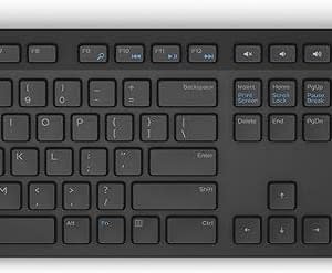 Dell KM636 Keyboard & Mouse Wireless Black Spanish