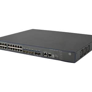 SWITCH HP A5500 24-Ports Gigabit (4) 1G SFP 2 x PSU (JD362A) w/ Rkmnts