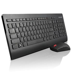 Lenovo Ultraslim Plus Keyboard & Mouse Wireless Black Russian