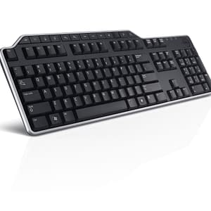Dell KB522 Business Multimedia Keyboard Wired USB Black Danish