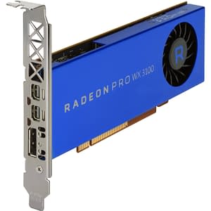 VGA AMD RADEON PRO WX 3100 4GB GDDR5 (1) DP (2) mDP PCI-e F.P.