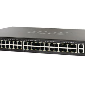 SWITCH CISCO SF500-48P-K9-G5 48-Ports 10/100 (4) 1G SFP POE Stackable Mangaged w/ Rkmnts