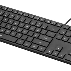 Acme KS07 Keyboard Wired USB Black German NEW