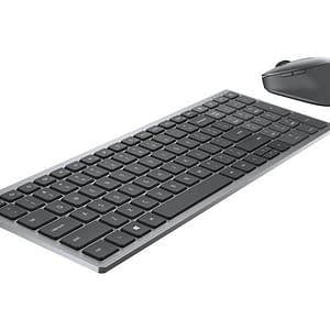 Dell KM7120W Multi-Device Keyboard & Mouse Wireless/Bluetooth Grey Pan Nordic