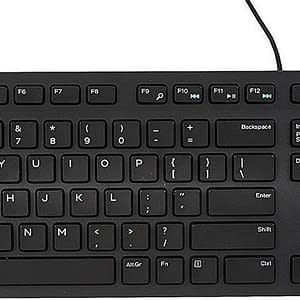 Dell KB216 Multimedia Keyboard Wired USB Black Hebrew