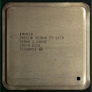 CPU INTEL XEON E5-2670 2.60Ghz 8C 20MB LGA2011
