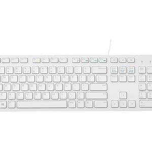 Dell KB216 Multimedia Keyboard Wired USB White German