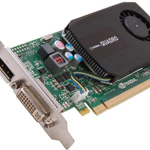 VGA Nvidia QUADRO K600 1GB DDR3 (1) DVI-D (1) DP PCI-e L.P.