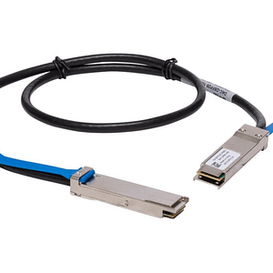 Cable Dell DAC-Q28-100G-1M 100G QSFP28 Passive Direct Attach Copper Twinax 1m QSFP-100G-CU1M