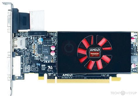 VGA AMD RADEON R5 240 DVI/DISPLAYPORT 1GB L.P.