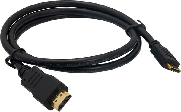CABLE DETECH HDMI-HDMI 1.8M BLACK