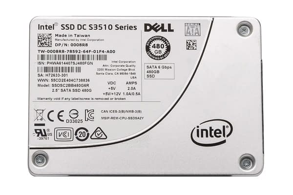 SSD DELL 480GB SATA 6G 2.5"