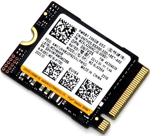 SSD SAMSUNG 1TB M.2 Nvme PCI Express 4.0 3500MB/s - 2500MB/s 2230 PM9B1