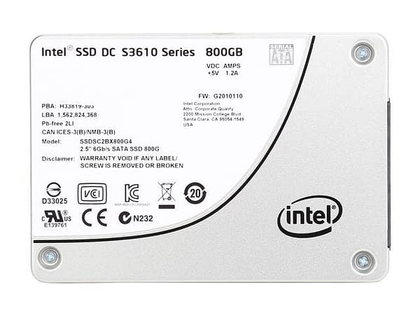 SSD INTEL DC S3610 800GB SATA 2.5"