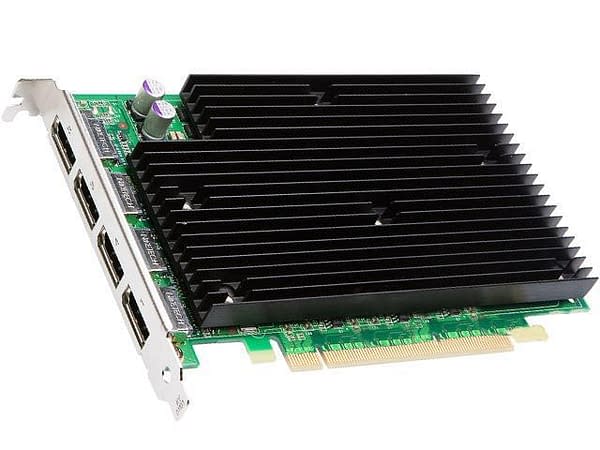 VGA Nvidia QUADRO NVS 450 512MB GDDR3 (4) DP PCI-e F.P.